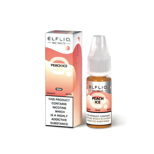 
Elf Bar ElfLiq Peach Ice Nic Salt E-Liquid